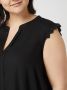 ONLY CARMAKOMA PLUS SIZE knielange jurk van katoen met tuniekkraag - Thumbnail 3