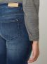 ONLY CARMAKOMA cropped skinny jeans CARWILLY met slijtage details dark denim - Thumbnail 11