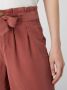 ONLY cropped high waist wide leg culotte ONLAMINTA-ARIS roodbruin - Thumbnail 7