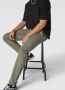 Only & Sons Slim fit stoffen broek in gemêleerde look model 'MARK' - Thumbnail 9