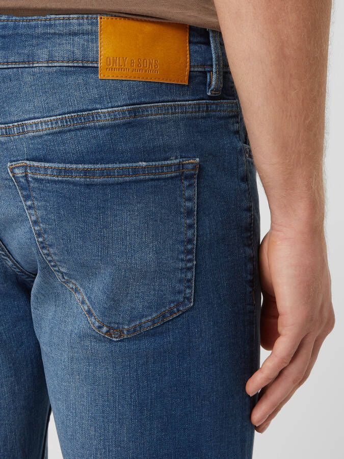Only & Sons Slim fit jeans met stretch model 'Loom'