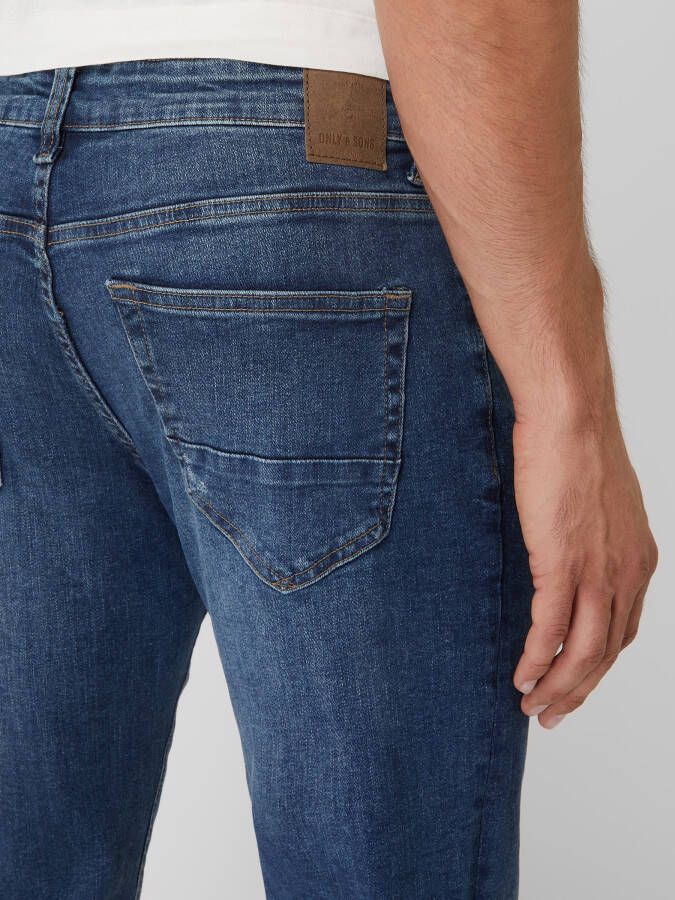 Only & Sons Slim fit jeans met stretch model 'Loom' - Foto 2