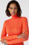 Only Gebreide Rollneck Pullover Red Dames - Thumbnail 4