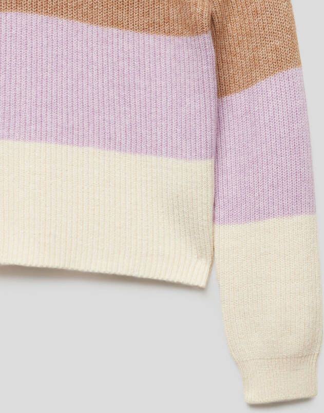Only Gebreide pullover in colour-blocking-design model 'KONSANDY'