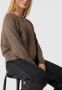 Only Gebreide pullover met ronde hals model 'DANIELLA' - Thumbnail 4