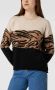Only Trui met ronde hals ONLJADE ANIMAL L S PULLOVER KNT - Thumbnail 5