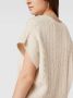 Only Gebreide pullover met kabelpatroon model 'MELODY' - Thumbnail 9