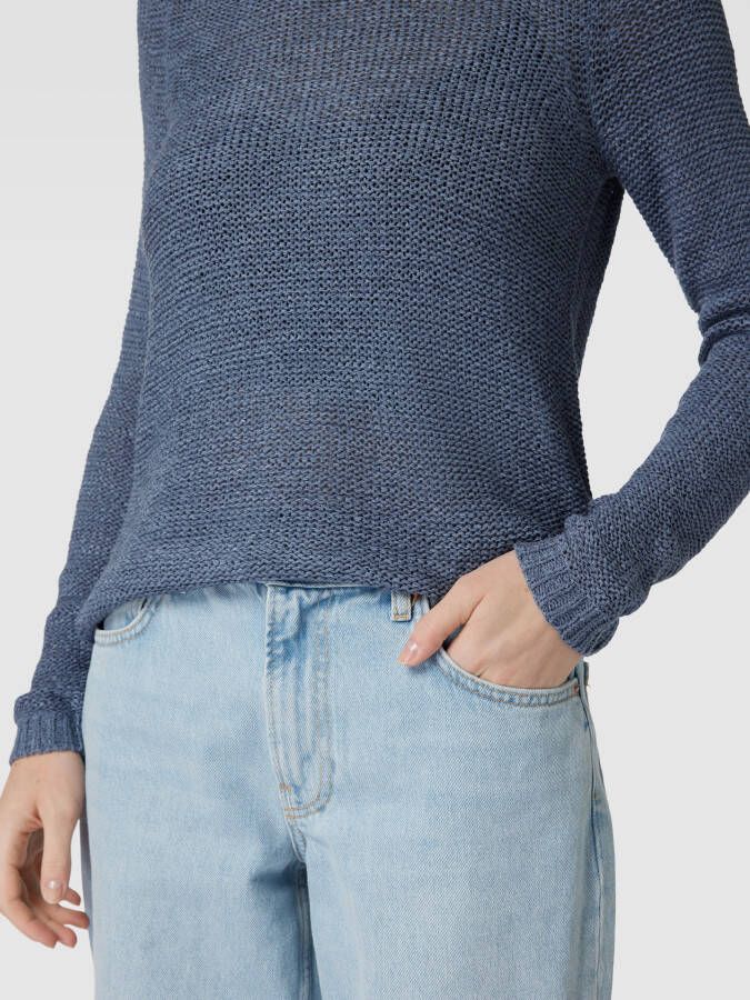 Only Gebreide pullover met ronde hals model 'GEENA'