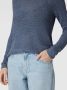 Only Blauwe Ronde Hals Gebreide Kleding voor Vrouwen Blue Dames - Thumbnail 5
