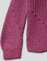 Only Gebreide pullover met ronde hals model 'NEWRILEY' - Thumbnail 2