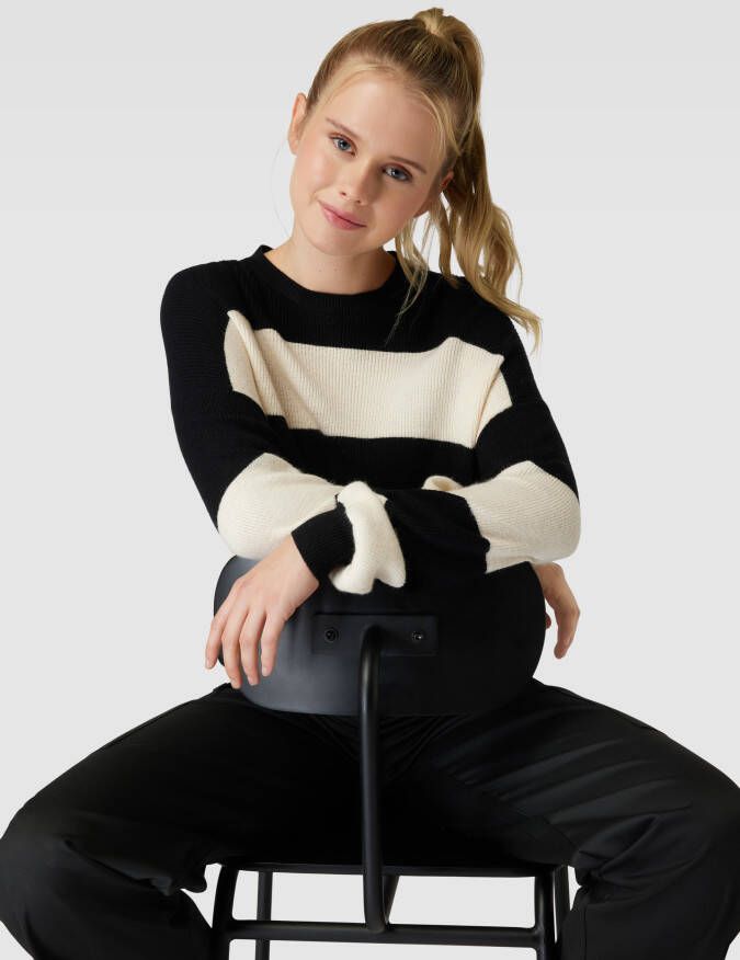 Only Gebreide pullover met streepmotief model 'ATIA'