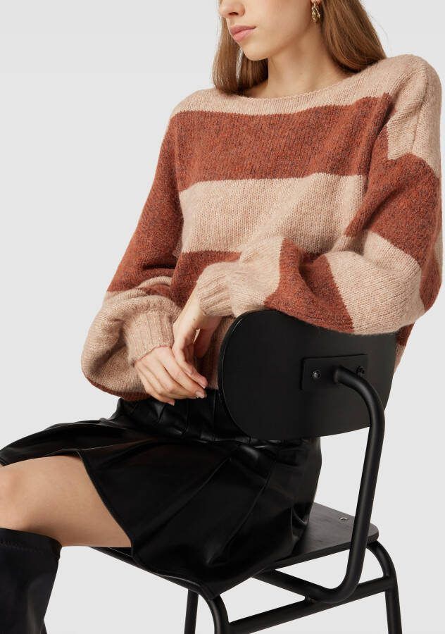 Only Gebreide pullover met streepmotief model 'AYA'