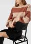 Only Gestreepte Bruine Gebreide Kleding voor Vrouwen Brown Dames - Thumbnail 3