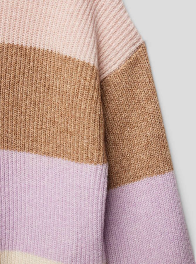 Only Gebreide pullover van viscosemix model 'KONSANDY'