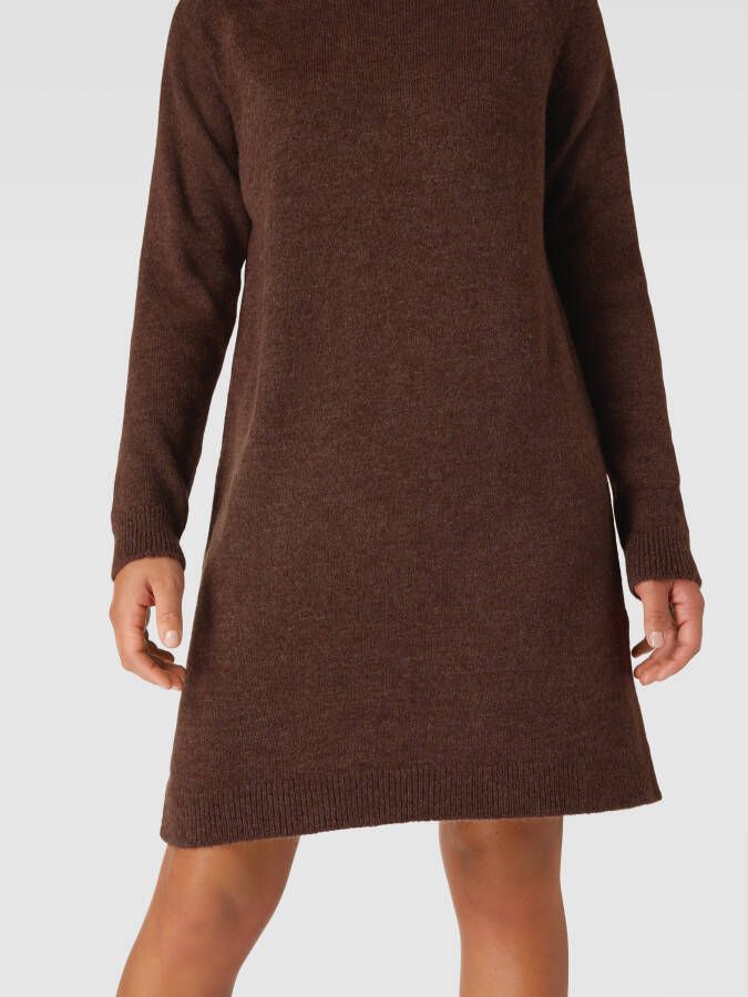 Only Knielange gebreide jurk model 'JADA'