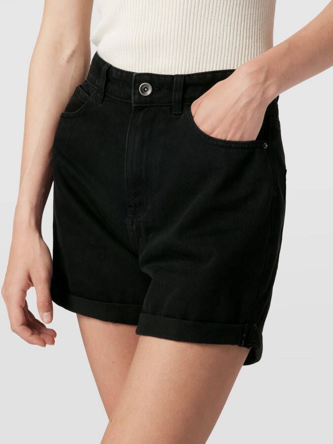Only Korte jeans van katoen met vaste omslag aan de pijpen