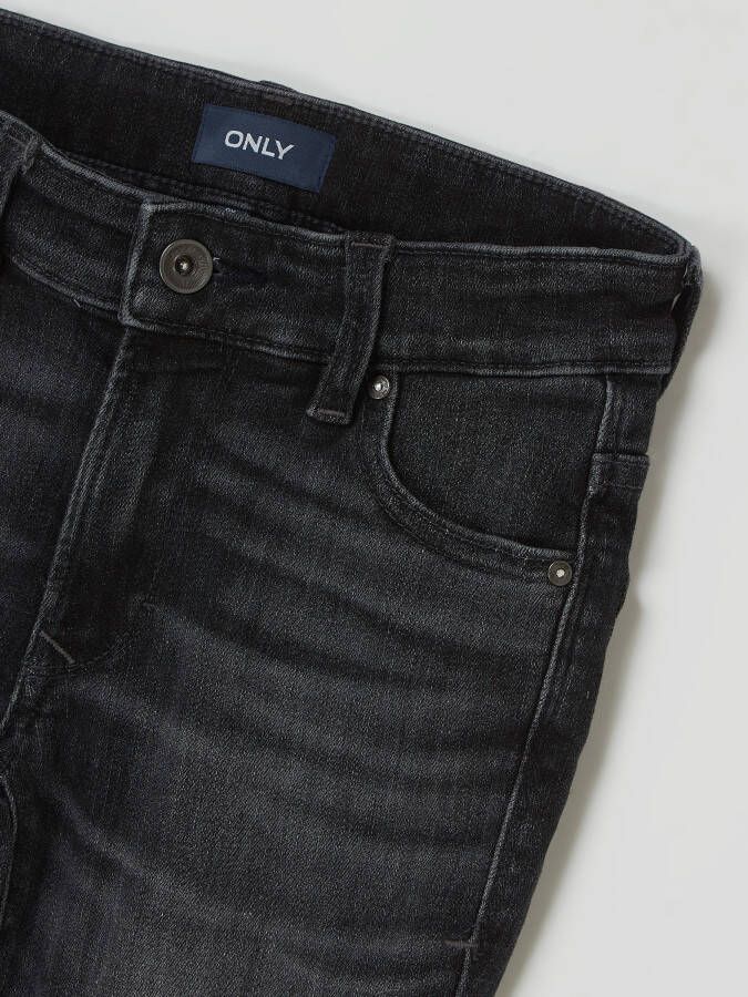 Only Korte slim fit jeans met stretch model 'Matt'