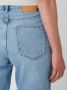 ONLY high waist wide leg bermuda jeans ONLSONNY light blue denim - Thumbnail 8