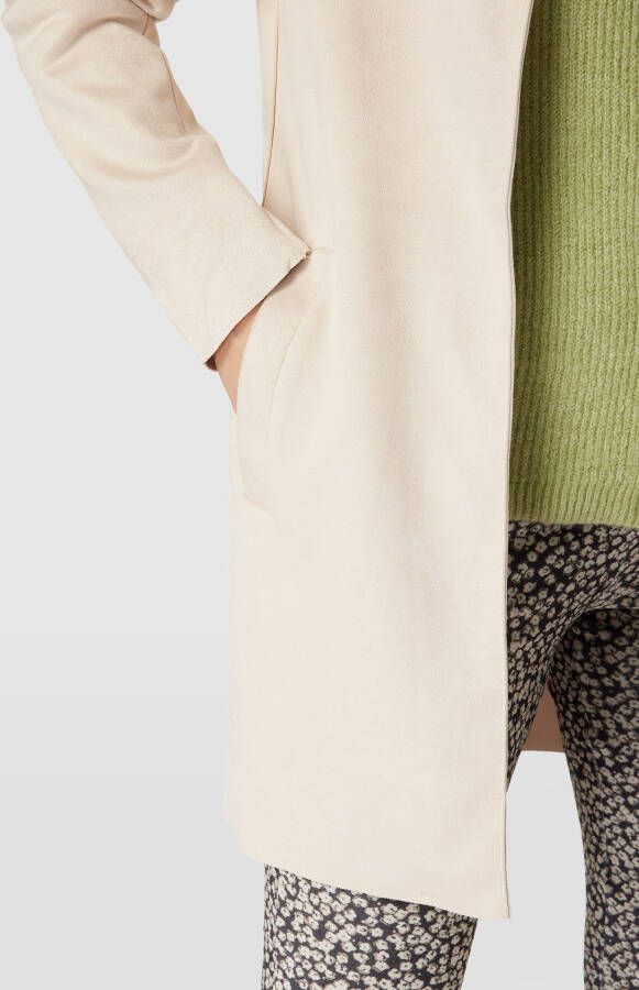 Only Lange jas in suèdelook model 'SOHO'
