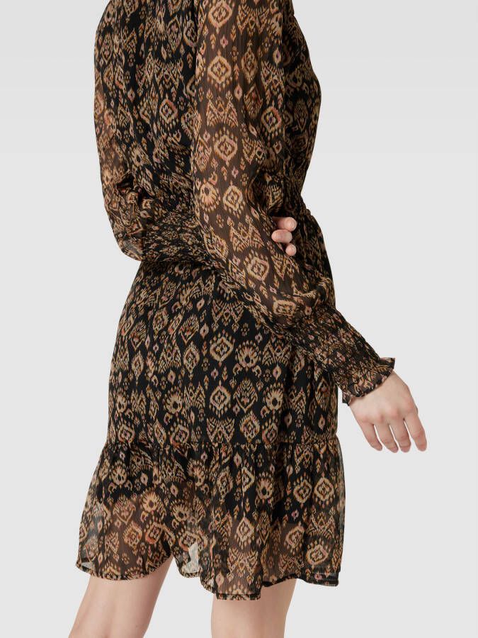 Only Mini-jurk met all-over motief model 'ISLA'