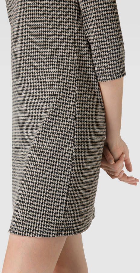 Only Mini-jurk met ronde hals 'BRILLIANT'