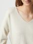 ONLY fijngebreide trui ONLRICA van gerecycled polyester beige - Thumbnail 11