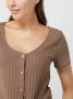 Only Shirt met knoopdetail model 'Bella' - Thumbnail 2
