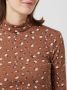 Only Shirt met lange mouwen en bloemenmotief model 'Fenja' - Thumbnail 2