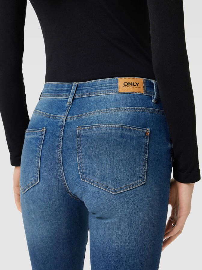 Only Skinny fit jeans in used-look model 'WAUW'
