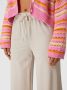 Only Wide leg stoffen broek met elastische band model 'JANY' - Thumbnail 2