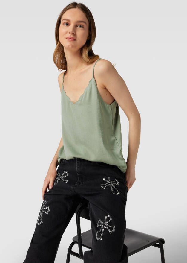 Only Top met bandjes en V-hals model 'DEBBIE' - Foto 2