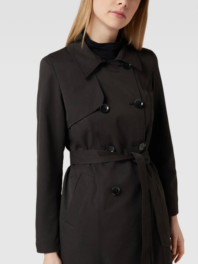 Only Trenchcoat met tailleriem model 'VALERIE'