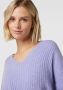 Opus Gebreide pullover met V-hals model 'Peruso' - Thumbnail 4