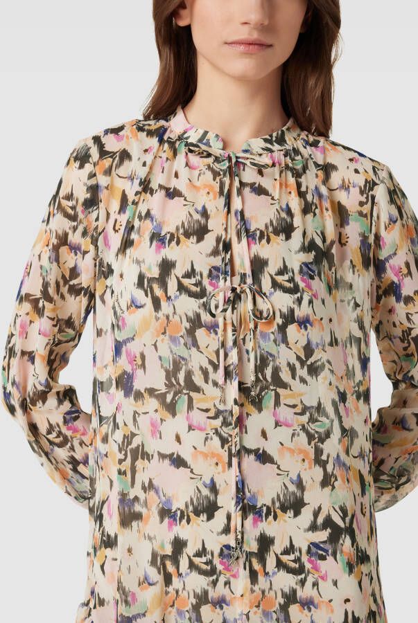 PATRIZIA PEPE Maxi-jurk met bloemenmotief model 'ABITO VOLUME' - Foto 2