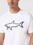 PAUL & SHARK T-shirt met motiefprint - Thumbnail 2
