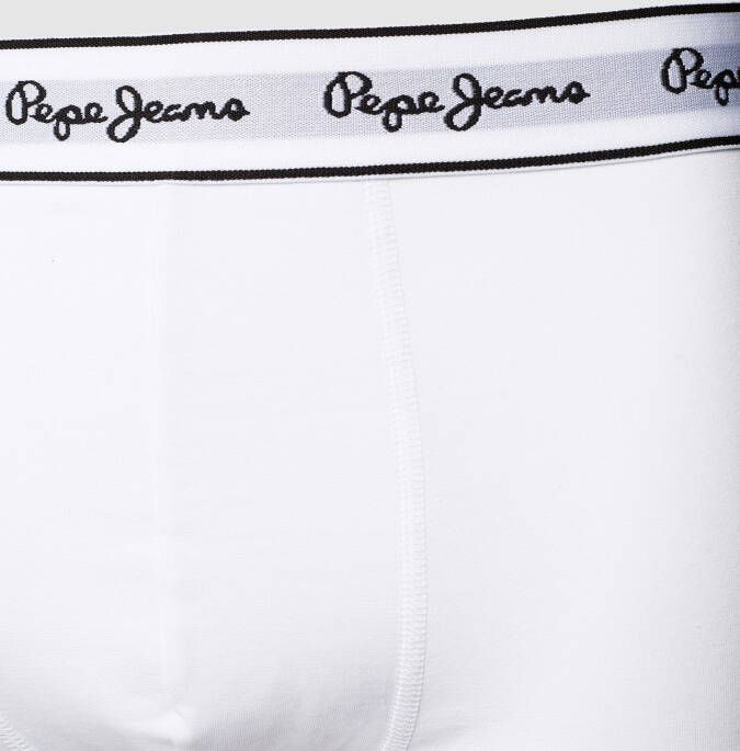 Pepe Jeans Boxershort met elastische band met logo in een set van 3 stuks - Foto 2