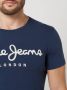Pepe Jeans T-shirt casual t-shirt mannen Blauw Heren - Thumbnail 2