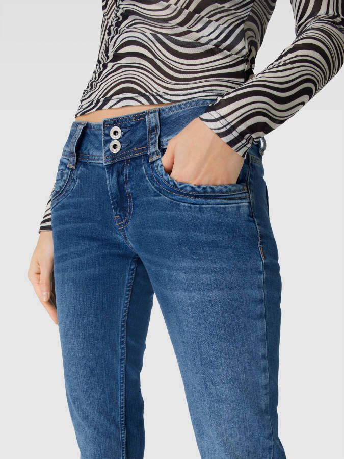 Pepe Jeans Straight jeans GEN in mooie kwaliteit met rechte pijpen en dubbele knoop - Foto 3