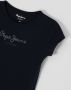 Pepe Jeans T-shirt HANA glitter met glitteropschrift - Thumbnail 4