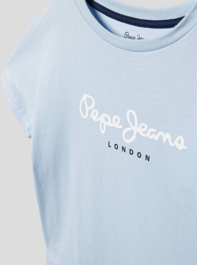 Pepe Jeans T-shirt met labelprint