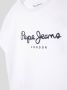 Pepe Jeans T-shirt met labelprint model 'ART' - Thumbnail 2