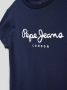 Pepe Jeans T-shirt met labelprint model 'ART' - Thumbnail 4