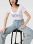 Pepe Jeans T-shirt met labelprint model 'MERY' - Thumbnail 3