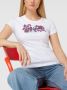 Pepe Jeans T-shirt met labelprint model 'NEREA' - Thumbnail 3