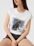 Pepe Jeans T-shirt met motiefprint model 'MAGUERITE' - Thumbnail 2