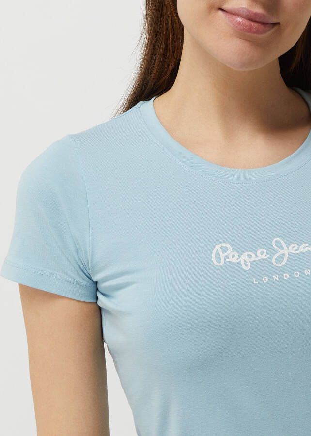 Pepe Jeans T-shirt met print model 'New Virginia'