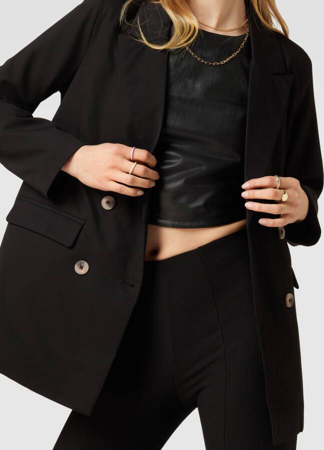 Pieces Blazer met reverskraag - Foto 2