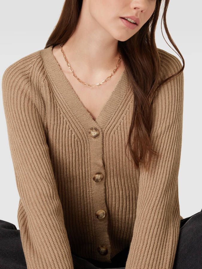 Pieces Cardigan met knoopsluiting model 'COSILLA'