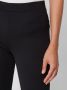 PIECES high waist flared broek PCOTINE van gerecycled polyester zwart - Thumbnail 4