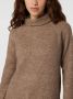 Pieces Loose fit gebreide tuniek met col en afgeronde zoom model 'ELLEN' - Thumbnail 4